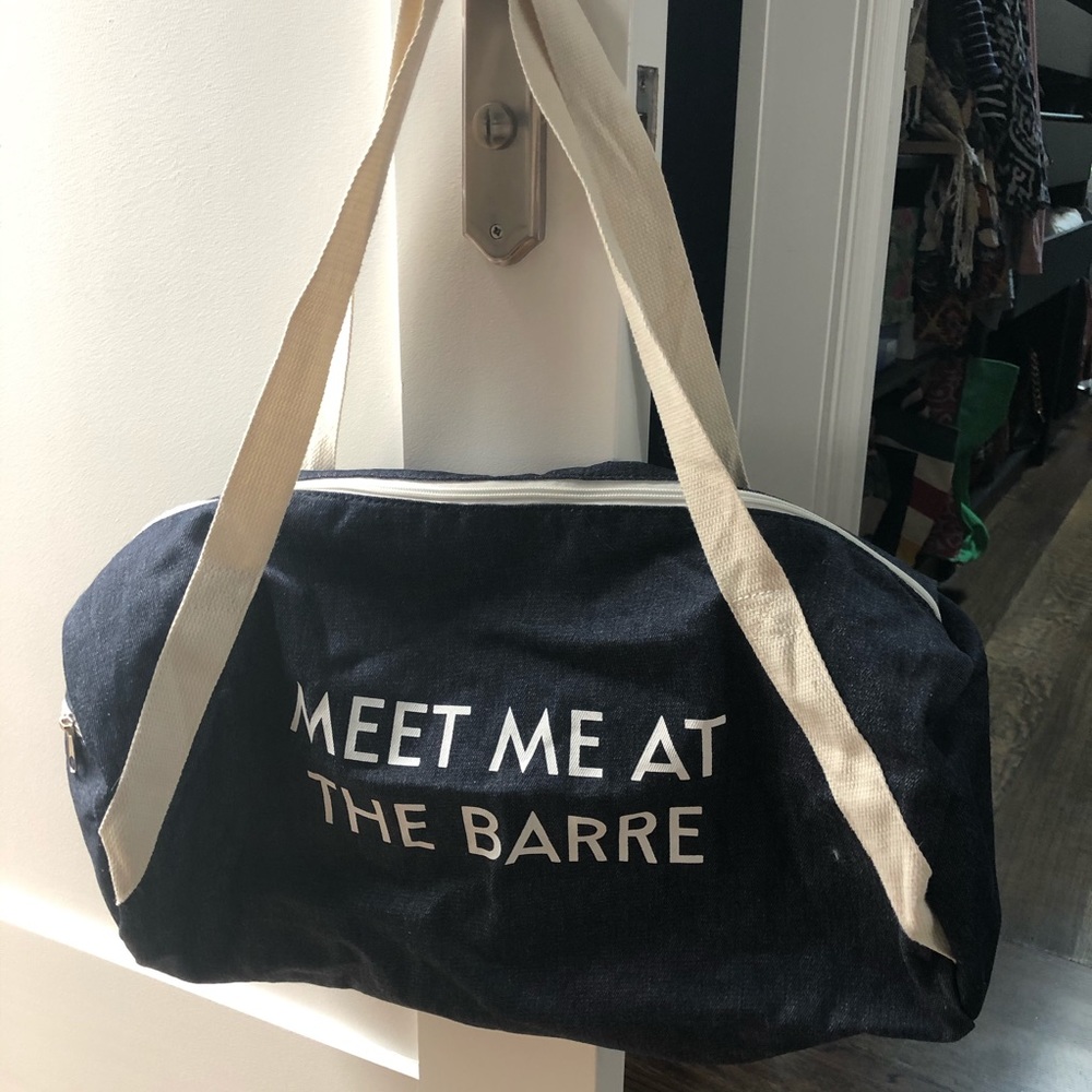 Meet Me At The Barre Duffle Bag